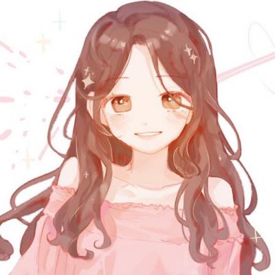 甜美可爱的动漫风格清新女生头像