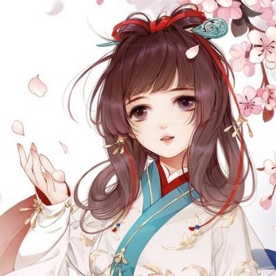甜美可爱的动漫风格清新女生头像