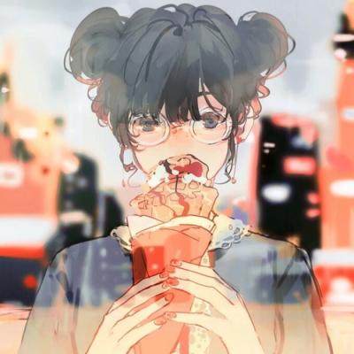 甜美可爱的动漫风格清新女生头像
