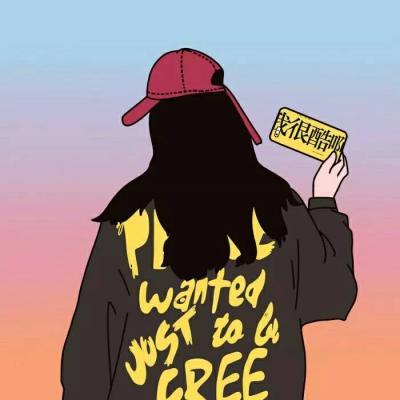 霸气炫酷漫画微信头像女