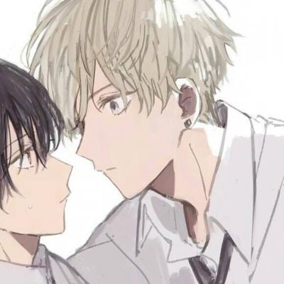 动漫男生基友一对两张高清好看的双人头像