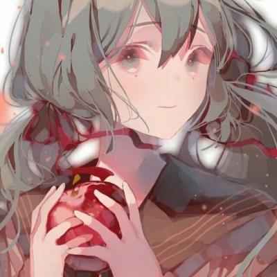 甜美可爱的动漫风格清新女生头像