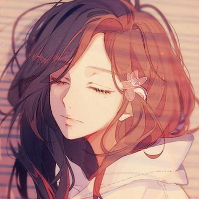 甜美可爱的动漫风格清新女生头像