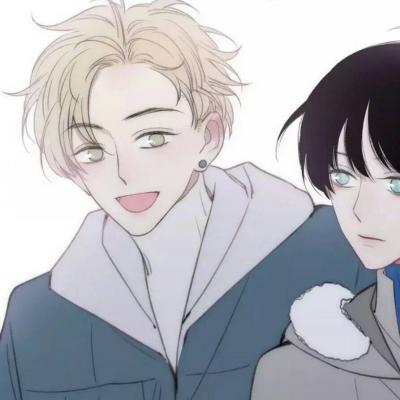 动漫男生基友一对两张高清好看的双人头像