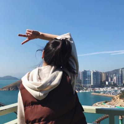 女生背影头像唯美意境