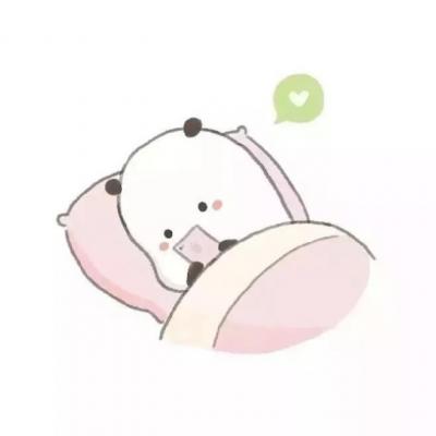 可爱呆萌一人一张卡通情侣头像