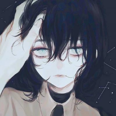 黑暗魅力冷酷动漫头像女
