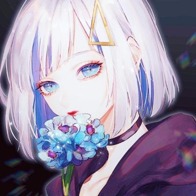 甜美可爱的动漫风格清新女生头像