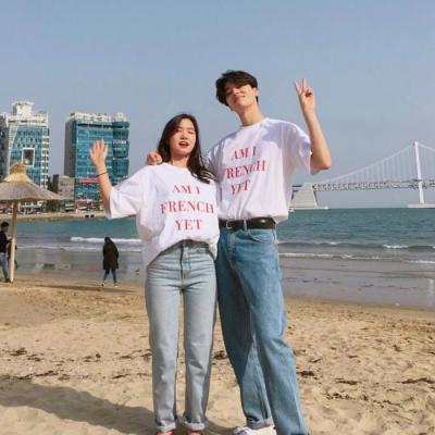 微信浪漫甜蜜小清新一对两张情侣头像