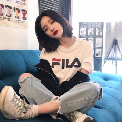 清新漂亮短发气质微信头像女