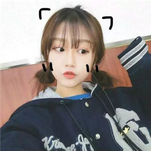 猫咪脸特效可爱女生头像图片