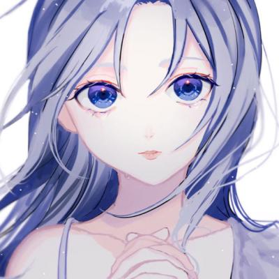 甜美可爱的动漫风格清新女生头像