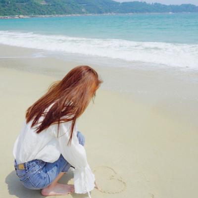 女生小清新唯美背影头像