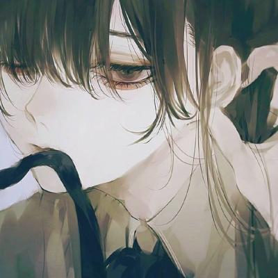 黑暗魅力冷酷动漫头像女