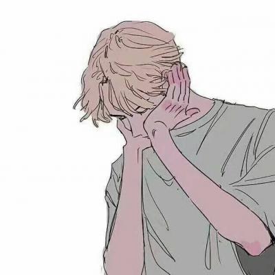 微信男生伤感孤独动漫头像