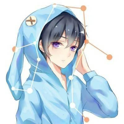 微信一对两张小清新动漫情侣头像
