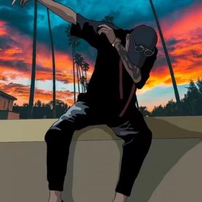 男生时尚潮流动漫头像