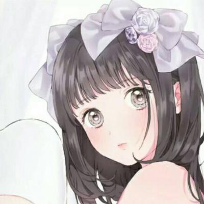 动漫二次元高清微信头像女