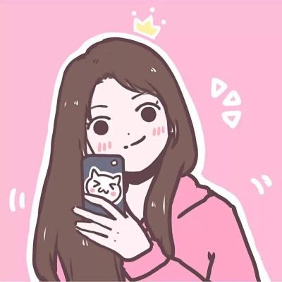 可爱元气动漫少女微信头像