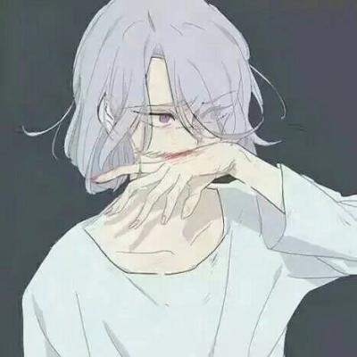 微信男生伤感孤独动漫头像