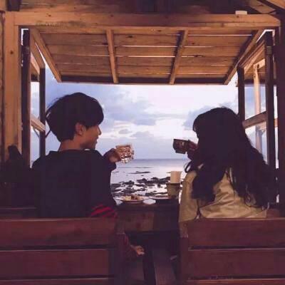 微信一对两张高清意境情头