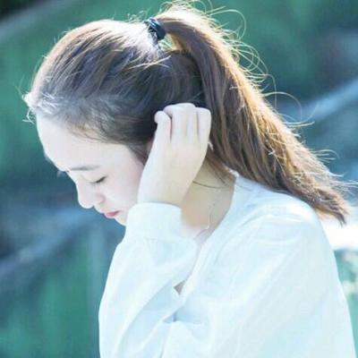 微信女生小清新森系真人头像