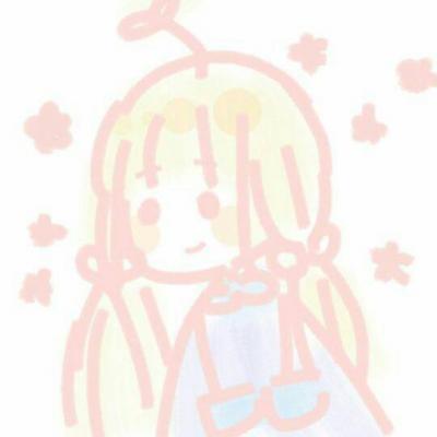 淡色系可爱小女孩卡通头像