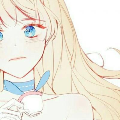 简单清新动漫微信头像女
