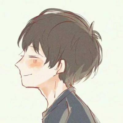 微信一对两张小清新动漫情侣头像