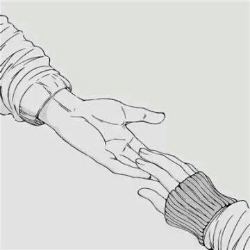 高人气手控手绘黑白个性头像