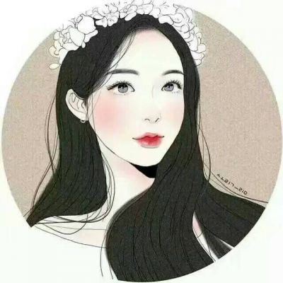 女生动漫冷酷简约时尚头像