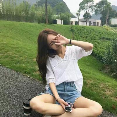微信清新唯美长发女生头像