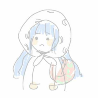 淡色系可爱小女孩卡通头像