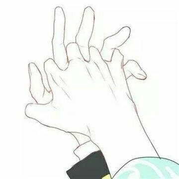 高人气手控手绘黑白个性头像