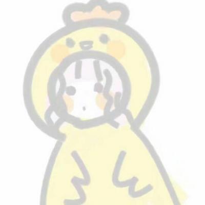 淡色系可爱小女孩卡通头像