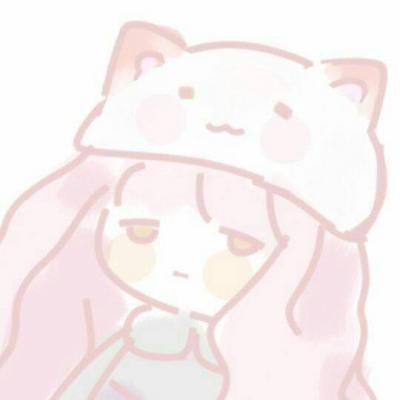 淡色系可爱小女孩卡通头像