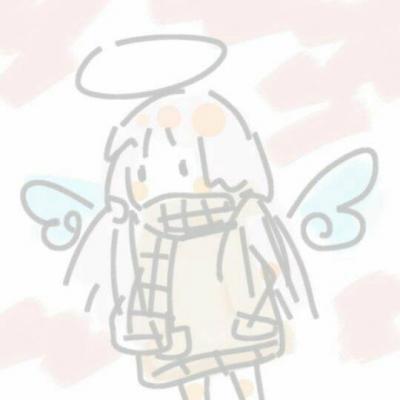 淡色系可爱小女孩卡通头像