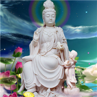 好看的观音佛像头像