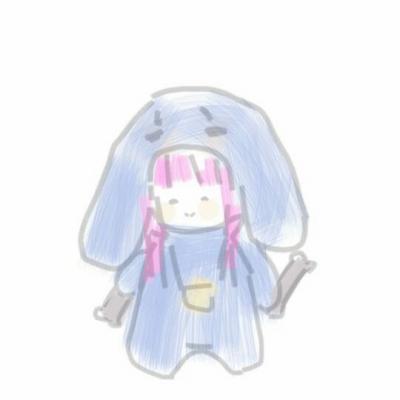 淡色系可爱小女孩卡通头像
