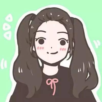 可爱元气动漫少女微信头像