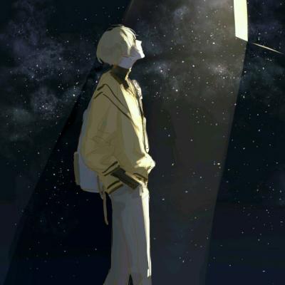 落魄颓废慵懒动漫微信头像