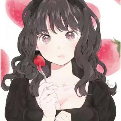 动漫二次元高清微信头像女