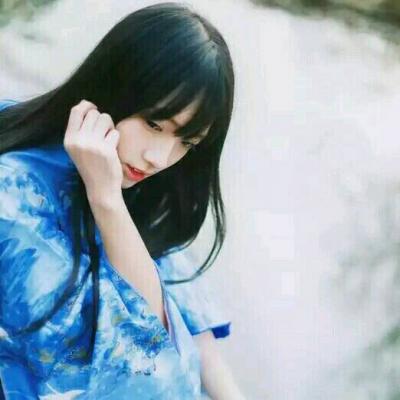 微信女生小清新森系真人头像