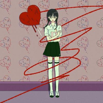 落魄颓废慵懒动漫微信头像