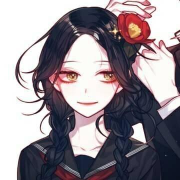 微信一对两张小清新动漫情侣头像