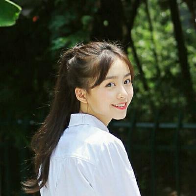 微信女生小清新森系真人头像