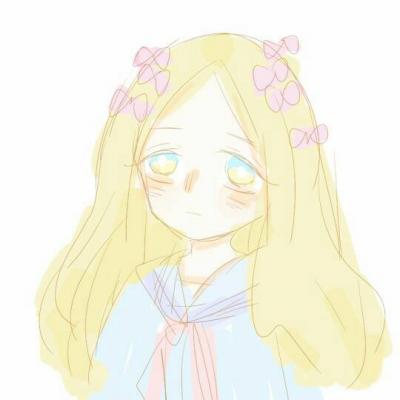 淡色系可爱小女孩卡通头像
