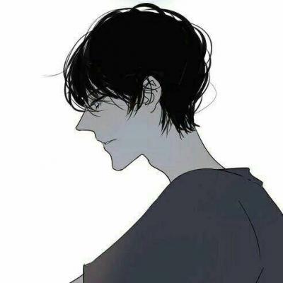微信男生伤感孤独动漫头像