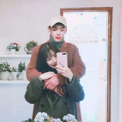 微信清新唯美清纯双人情侣头像