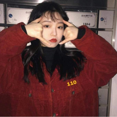 坏坏的酷酷的真人女生微信头像